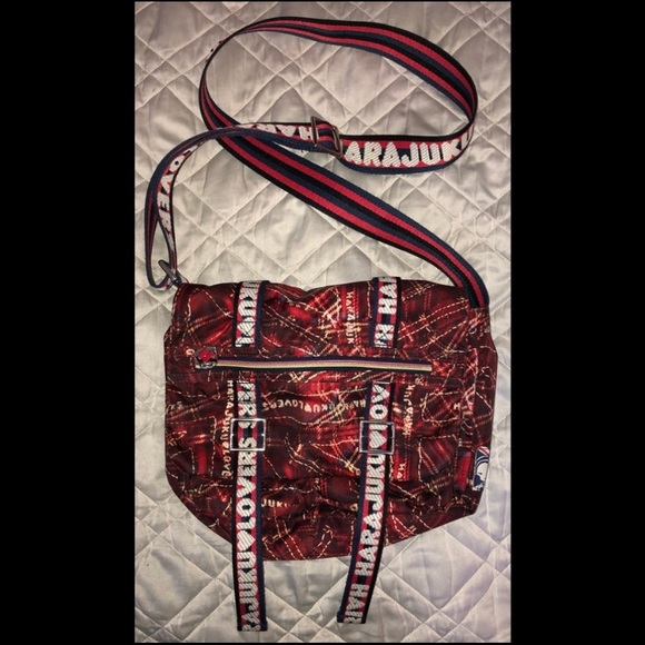 Harajuku Lovers Plaid Jack Lucky Crossbody Bag - Picture 3 of 12